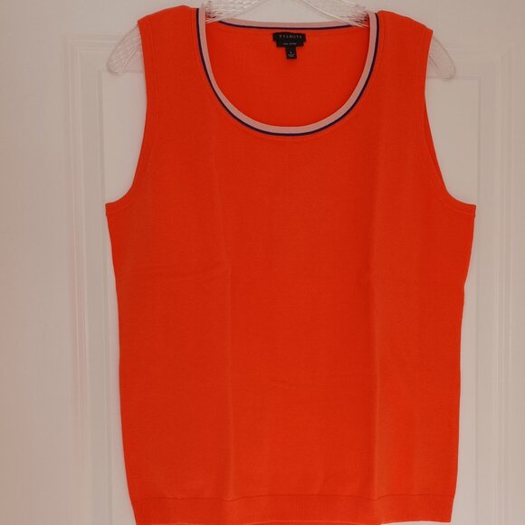 Pima cotton sleeveless camisole. Talbots - Picture 1 of 4